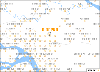 map of Miānpur