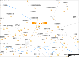 map of Miān Rāndi