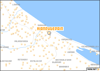 map of Mīānrūd-e Pā\