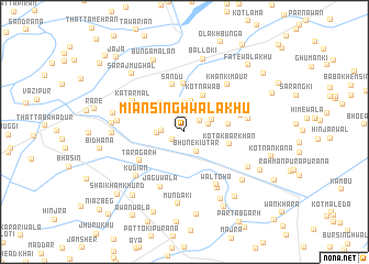 map of Miān Singhwāla Khu