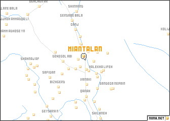 map of Mīāntalān