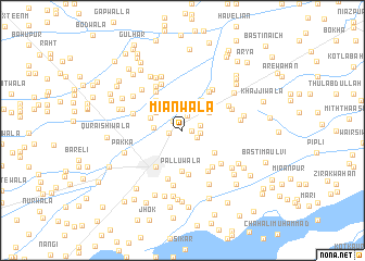 map of Miānwāla