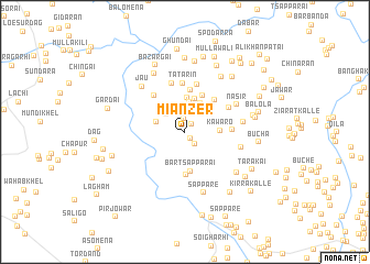 map of Mianzer