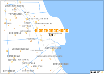 map of Mianzhongchang