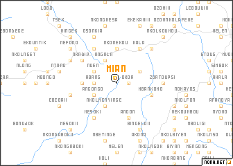 map of Mian