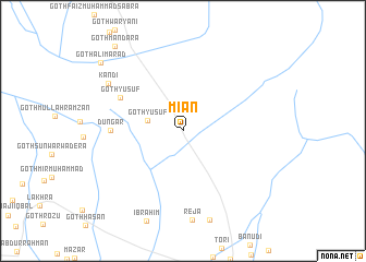 map of Miān