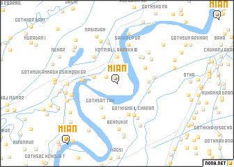 map of Miān