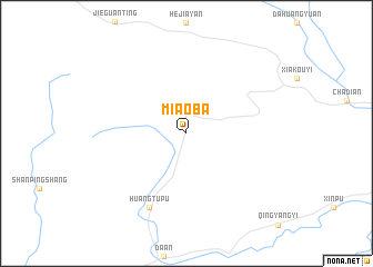 map of Miaoba