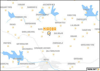 map of Miaoba