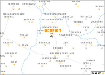 map of Miaobian