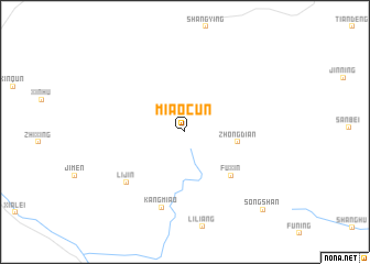 map of Miaocun