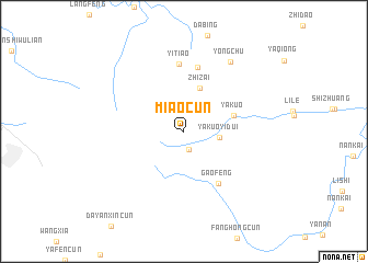 map of Miaocun