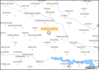 map of Miaodong