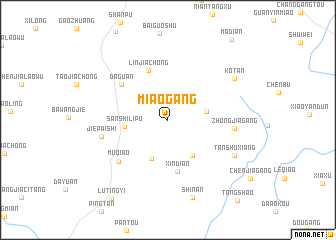 map of Miaogang