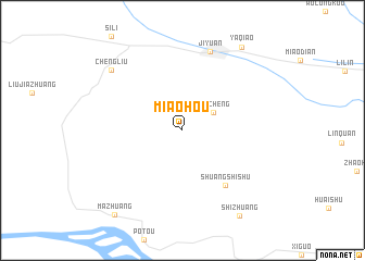 map of Miaohou