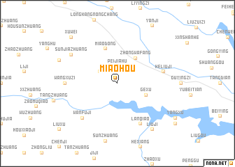 map of Miaohou