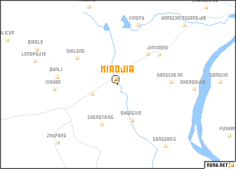 map of Miaojia
