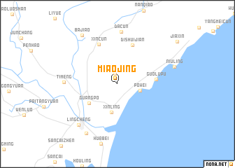 map of Miaojing