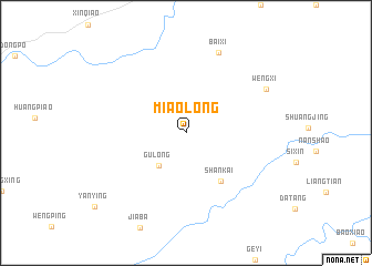 map of Miaolong