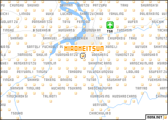 map of Miao-mei-ts\