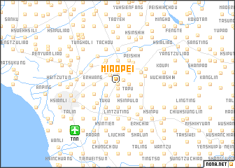 map of Miao-pei