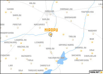 map of Miaopu