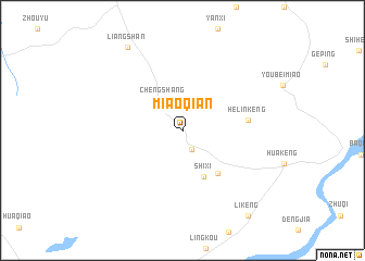 map of Miaoqian