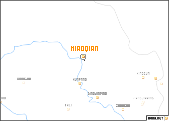 map of Miaoqian