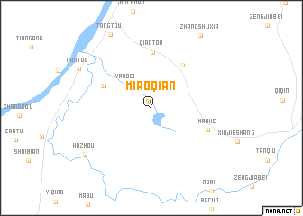 map of Miaoqian