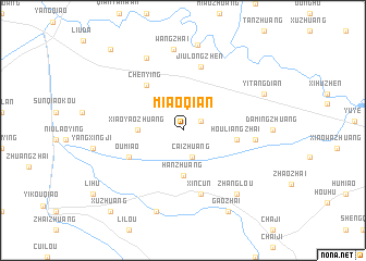 map of Miaoqian