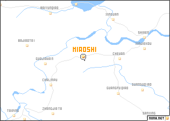 map of Miaoshi