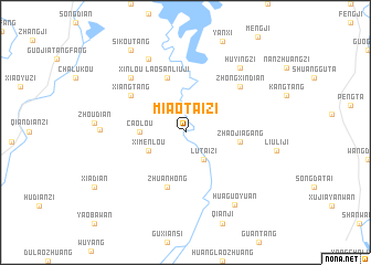 map of Miaotaizi