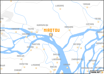 map of Miaotou