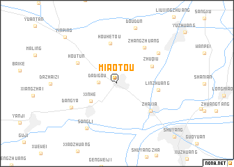 map of Miaotou