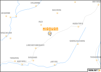 map of Miaowan