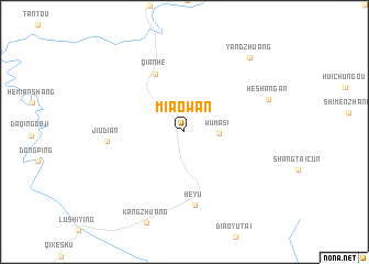 map of Miaowan