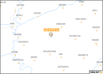 map of Miaowan