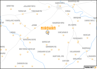 map of Miaowan