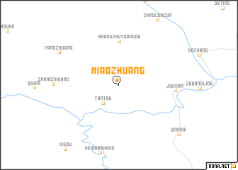 map of Miaozhuang