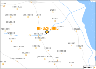 map of Miaozhuang