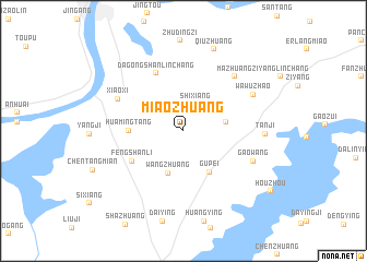 map of Miaozhuang