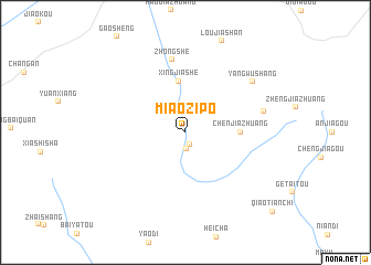 map of Miaozipo