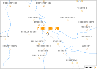 map of Miarinarivo