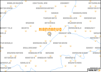 map of Miarinarivo