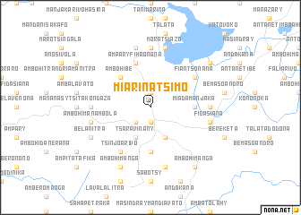 map of Miarinatsimo