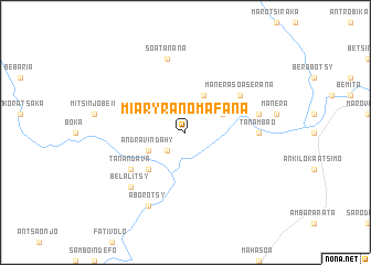 map of Miary-Ranomafana