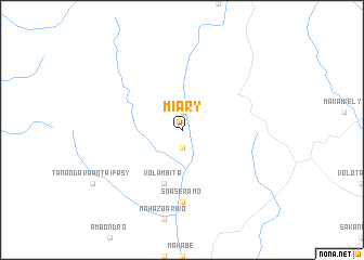 map of Miary