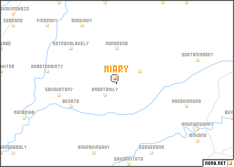 map of Miary