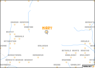 map of Miary