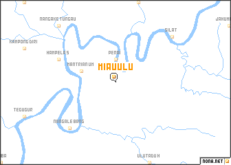 map of Miau Ulu